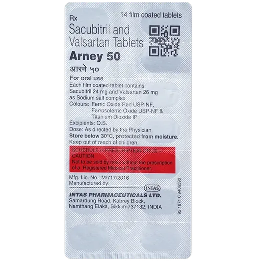 arney 50 tablet 14's